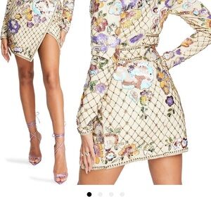 ASOS Multicolor Embellished Prom Dress